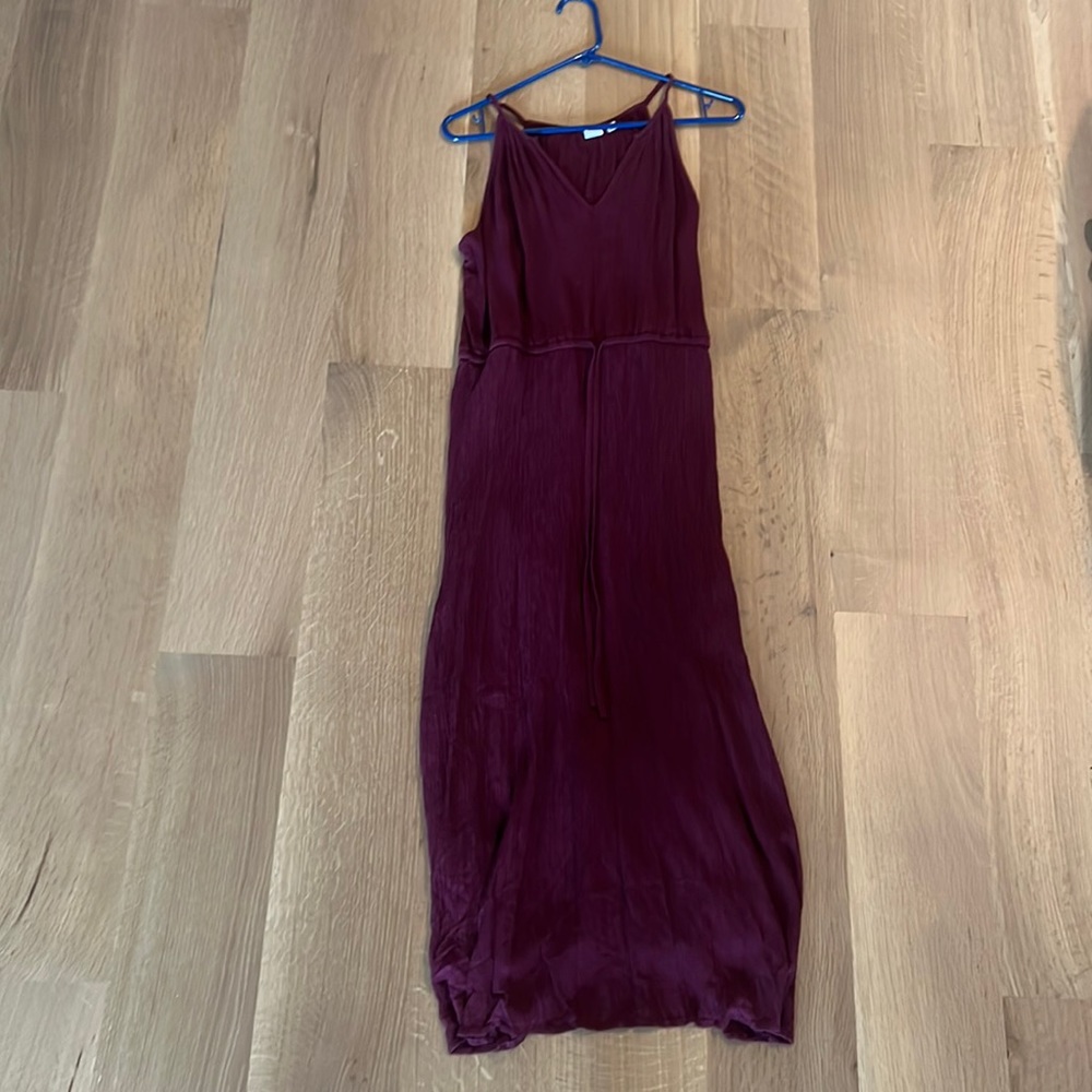 Burgundy Gap Dress Small
